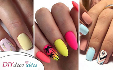 40 ONGLES D'ÉTÉ - Designs colorés pour les ongles d'été